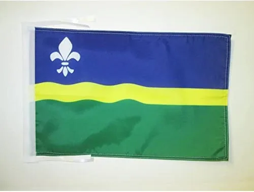 Miniatura 982 de Bandera de México AZ FLAG, 45.7 x 30.5 cm, con cordones - Pequeñas banderas mexicanas de 30 x 45 cm - Bandera de 45.7 x 30.5 cm