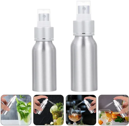 Miniatura 3 de Atomizador de cóctel de 1.5 onzas, botella de spray recargable para amargos, perfume de vino, compacto, ligero, portátil, para el hogar, bar, fiesta