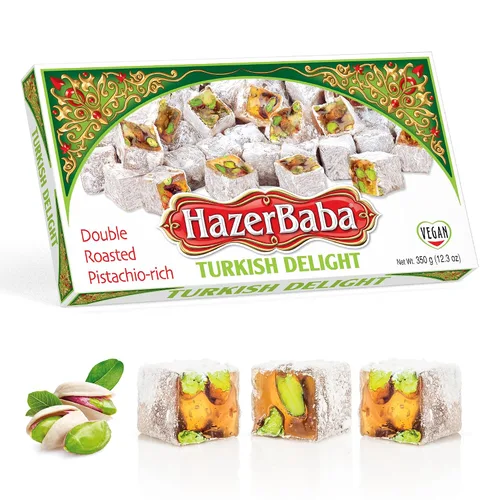 Hazer Baba Mezcla instantánea de bebida con sabor a rosa, caja de lata, 8.8 onzas (paquete de 1), polvo natural afrutado, rápido caliente o frío,