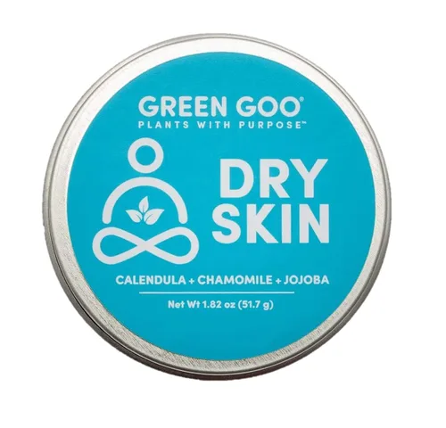 Green Goo Cuidado natural de la piel para eczema, psoriasis, manos y pies agrietados, negro, piel seca, 1.82 onzas