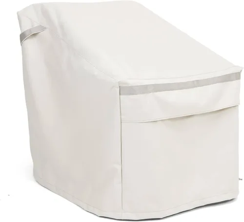 Miniatura 11 de Covermates Prestige - Funda para silla de exterior, 900D resistente al agua, protección para muebles de patio con dobladillo con cordón, correas