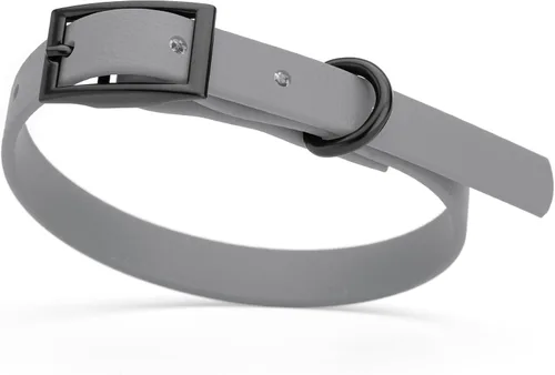 Miniatura 25 de Dogline Biothane - Collar impermeable para perro con hebilla de liberación rápida, resistente cincha de nailon recubierta con resistente y a prueba