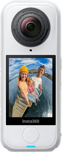 Miniatura 11 de Insta360 X4 Air Kit de inicio - Cámara 360 de 8K y 165g ligera, palo de selfie invisible, lentes reemplazables, dispara primero y enmarca después