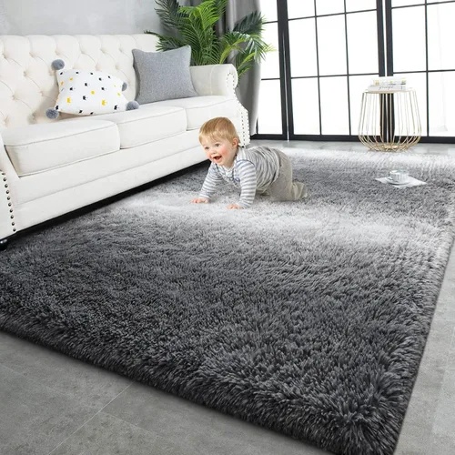 Miniatura 11 de TWINNIS - Alfombras muy suaves de pelo largo para interiores de 3 x 5 pies. Modernas alfombras de áreas de felpa para sala de estar, dormitorio