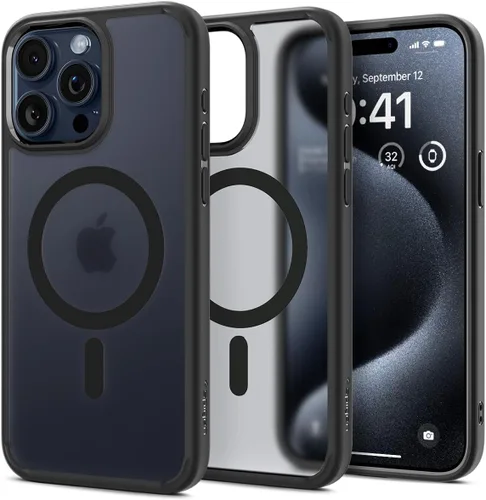 Miniatura 365 de Spigen Funda para iPhone 13 Mini, ultra híbrida MagFit [antiamarilleo] [compatible con Magsafe] - Transparente