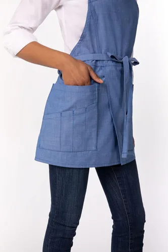 Miniatura 5 de Chef Works Unisex Medford Short Bib Apron