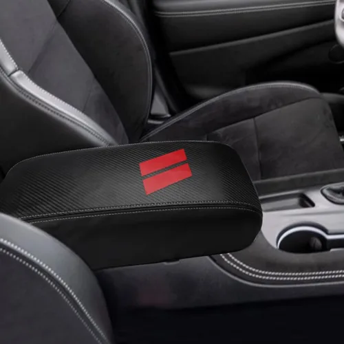 Miniatura 9 de INTGET Funda para reposabrazos de consola central de automóvil para Dodge Durango Accesorios 2011-2020, funda de cuero para reposabrazos, funda