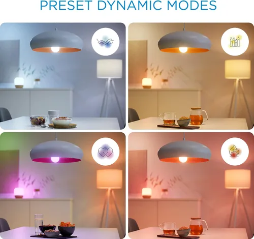 Miniatura 9 de Bombilla LED inteligente blanca de 65 W BR30 a todo color y ajustable