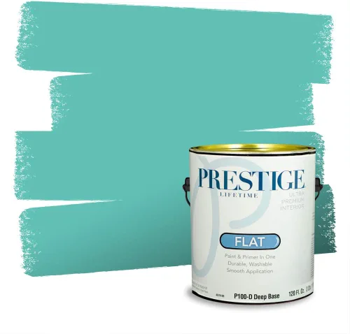 Miniatura 214 de Pintura Exterior + imprimación PRESTIGE, todo-en-uno, 1 galón, acabado mate, color comparable al Valspar* Royal Gray* VS151-Gris real