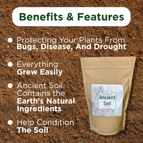 Miniatura 2 de Elm Dirt Suelo antiguo prémium para todas las plantas, orgánico para uso en exteriores e interiores, suelo de jardín para el crecimiento