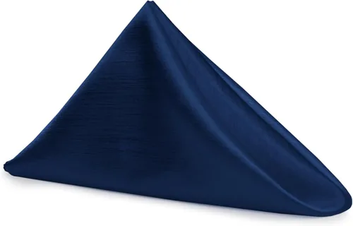Miniatura 135 de Ultimate Textile -1 docena de servilletas reversibles Shantung Satin - Majestic - Servilletas de tela Majestic de 17 x 17 pulgadas, color marrón