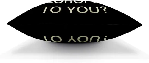 Miniatura 5 de AOYEGO ¿Esta almohada huele a cloroformo a ti? Funda de almohada con texto en inglés "Does This Pillow Smell Like Chloroform to You", funda