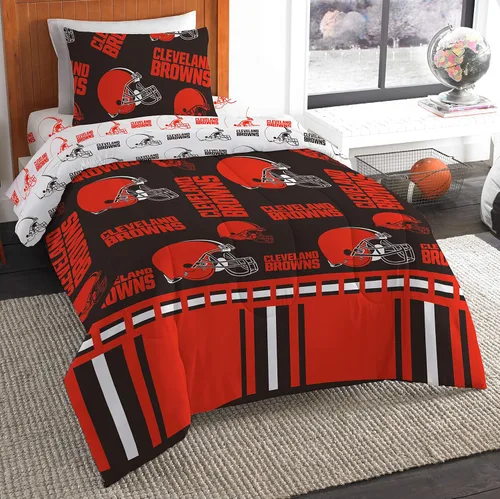 Miniatura 25 de Northwest NFL Unisex-Adult Rotary Bed in a Bag Set Rotatorio