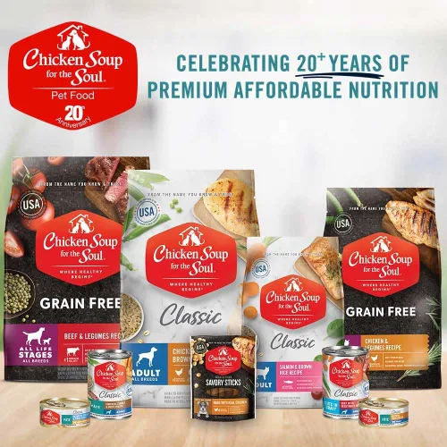 Miniatura 5 de Chicken Soup for The Soul All Natural Premium Savory Sticks Golosinas suaves y masticables para perros, primer ingrediente de carne de res real, sin