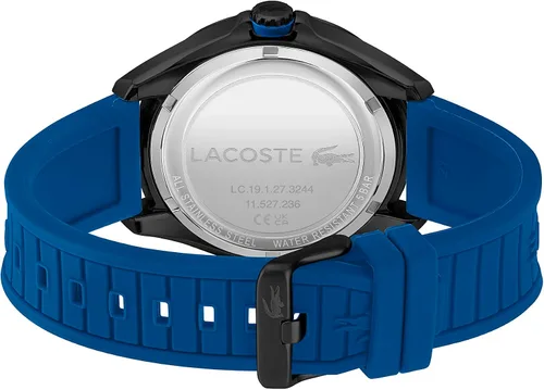 Miniatura 3 de Lacoste Reloj de cuarzo de acero inoxidable para hombre con correa de silicona
