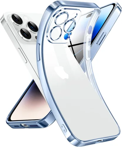 Miniatura 93 de Supdeal Funda transparente para iPhone 13 Pro, no amarillea, protección de cámara, probada en caídas de grado militar, transparente, a prueba