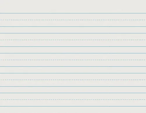 Miniatura 13 de School Smart-85353 Papel de escritura Skip-A-Line con renglones, renglón de 9.5 mm en sentido corto, 8 x 10-1/2 pulgadas, blanco, paquete de 500