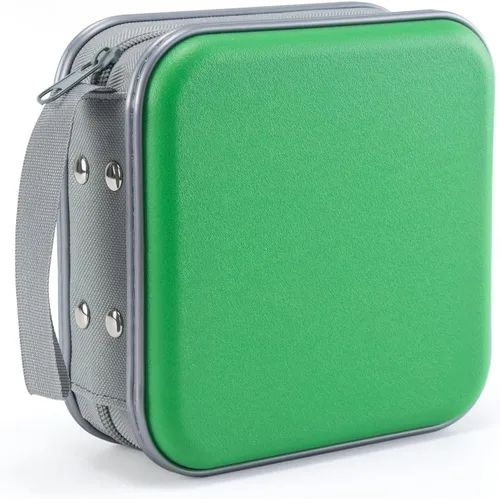 Miniatura 15 de LIOVODE Funda para DVD, estuche portátil para CD de 48 capacidades, almacenamiento de CD de plástico duro, organizador de cartera de DVD para Negro