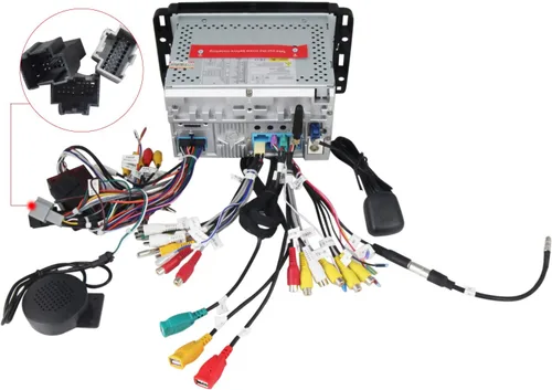Miniatura 5 de Android 10.0 Radio de coche 7 pulgadas doble DIN pantalla táctil reproductor de DVD para GMC Chevy Silverado 1500 2012 en Dash Navigation Quad Core