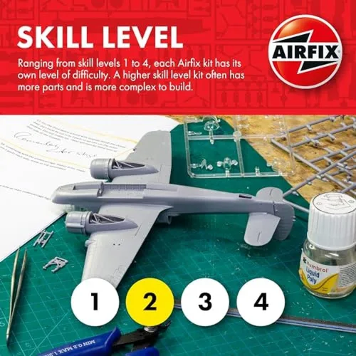 Miniatura 2 de Airfix North American F-86F-40 Sable 1:48 Aviación Militar Modelo de Plástico Kit A08110