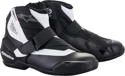 Alpinestars Botas de equitación para hombre Negro/Blanco