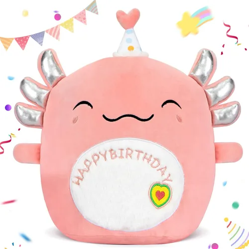 Miniatura 8 de Capybara - Almohada de peluche de cumpleaños de 14 pulgadas, bonita almohada de feliz cumpleaños Capybara, regalos para niños y niñas