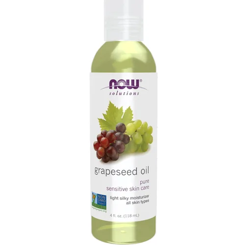 Miniatura 8 de NOW Foods Soluciones, aceite de semilla de uva, cuidado de la piel para pieles sensibles, hidratante sedoso ligero para todo tipo de piel, 16 onzas