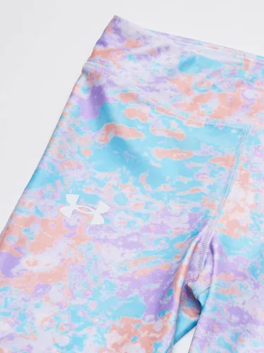 Miniatura 2 de Under Armour Pantalones cortos de ciclismo con estampado Heatgear para niña