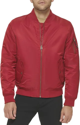 Miniatura 17 de Levi's MA-1 Flight chamarra satinada sin relleno para hombre