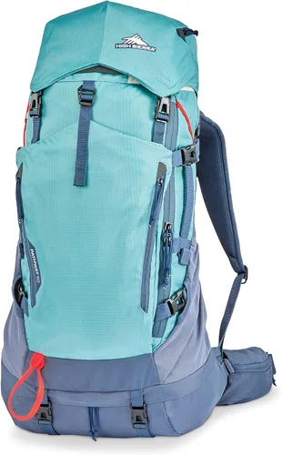 Miniatura 10 de High Sierra Pathway 2.0 Mochila con funda de almacenamiento de hidratación, para senderismo, ciclismo, camping, viajes, verde bosque/negro, 60