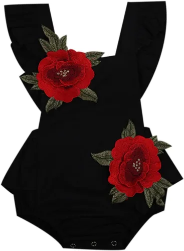 Mameluco para bebé y niña, ropa floral para el verano, traje de verano