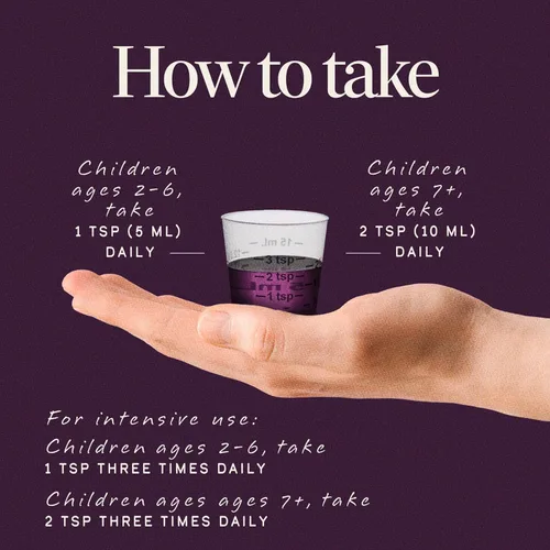 Miniatura 5 de Nature's Way Sambucus - Jarabe inmunológico de saúco para niños con equinácea y propóleos, apoyo inmunológico*, sabor a bayas, 4 onzas líquidas