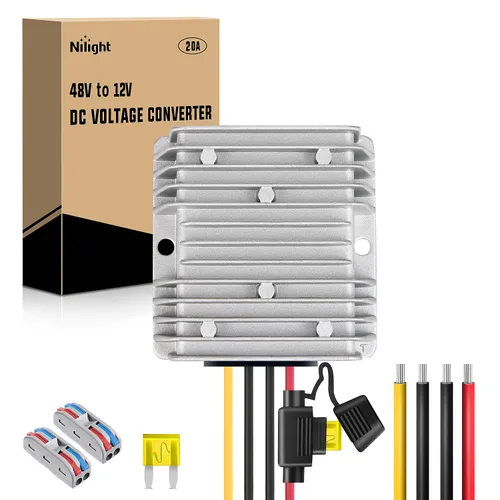 Miniatura 19 de Nilight AC 110V/220V a DC 12V Convertidor de Voltaje 10A 120W Fuente de Alimentación Conmutada Adaptador Transformador Salida de Bajo Voltaje Driver