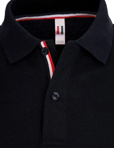 Miniatura 4 de Polo de manga corta para hombre, polo clásico de piqué