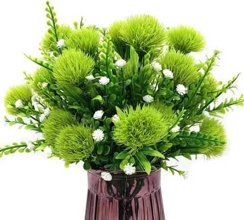 Miniatura 16 de CATTREE Vid colgante artificial, hojas de hiedra sintética, plantas de plástico, plantas de hojas falsas, plantas de hojas artificiales, resistentes