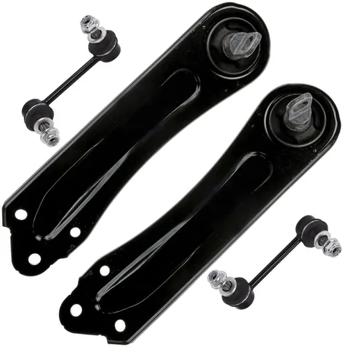 Miniatura 59 de Detroit Axle - Kit de 4 brazos de control delanteros para Ford Mustang 05-10, 2 brazos de control inferiores, 2 puntales 2005 2006 2007 2008 2009