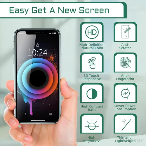 Miniatura 5 de [OLED] para iPhone X Reemplazo de pantalla con altavoz frontal Sensor de proximidad 5.8 pulgadas OLED para iPhone 10 3D pantalla táctil