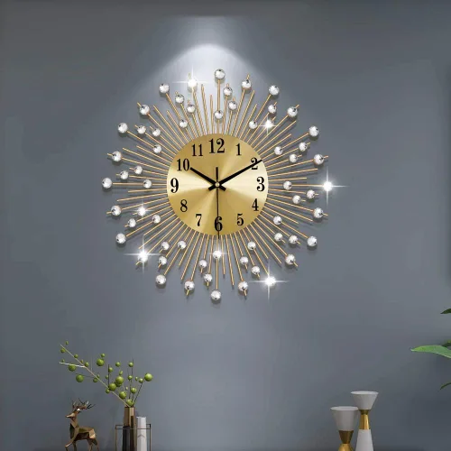 Miniatura 11 de Relojes de pared grandes para decoración de sala de estar, reloj silencioso grande y moderno que no hace tictac para dormitorio, oficina, cocina