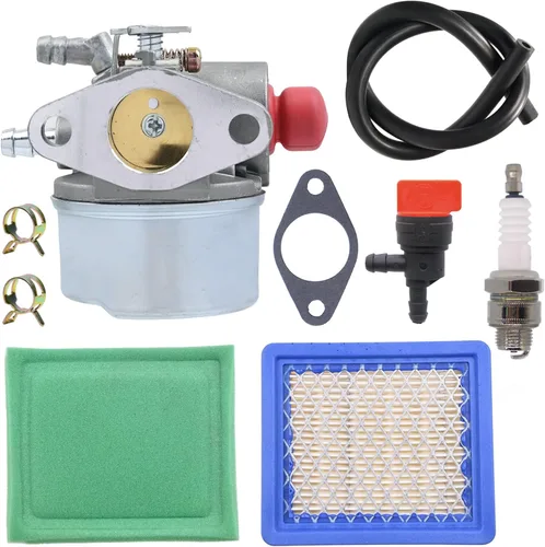 640017B Carburador con filtro de aire para Tecumseh 640004 640014 640117 640025 640025B OHH45 OHH50 OHH55 OHH60 OHH65 Engine Craftsman cortacésped