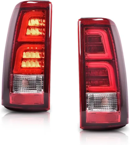 Miniatura 15 de PIT66 Luces traseras compatibles con Chevy Silverado 1500 2500 3500 2003 2004 2005 2006, conjunto de lámpara de luz trasera LED izquierda y derecha