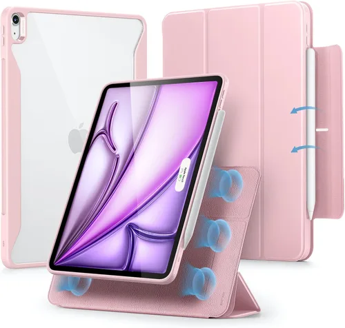 Miniatura 16 de ESR Funda para iPad Air de 11 pulgadas M3/M2 (2025/2024), Funda para iPad Air de 5ª/4ª generación (2022/2020) de 10.9 pulgadas con soporte