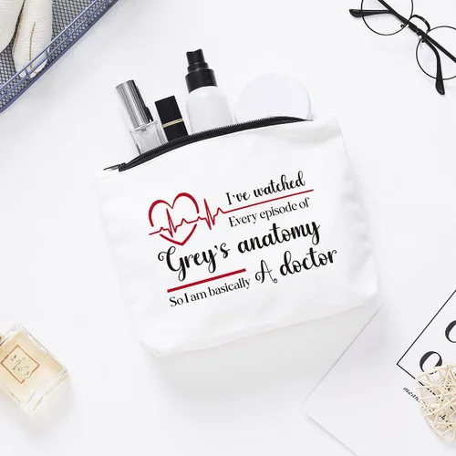 Miniatura 7 de Fokongna Divertida bolsa de maquillaje organizadora de viaje para mujeres, mamá, tía, mejor amiga, profesora, jefe, personal, colega, compañera