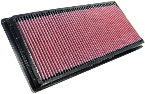 K&N Filtro de aire del motor: Aumente la potencia y la aceleración, lavable, Premium, Filtro de aire de repuesto para automóvil: compatible con