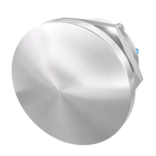 Miniatura 18 de STARELO Interruptor momentáneo de botón de presión de 16 mm con cabeza de hongo, metal de acero inoxidable IP65 impermeable 2Pin SPST 1NO 5A 250V AC