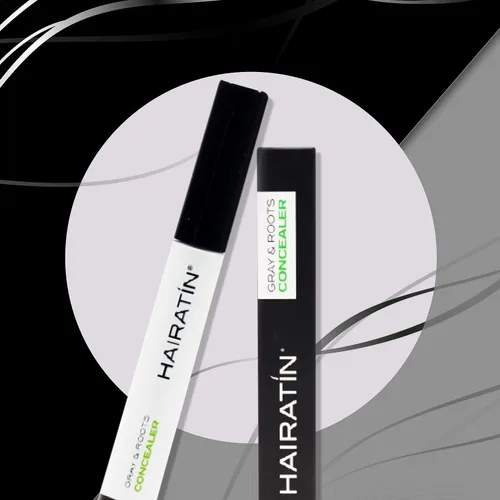 Miniatura 7 de Retoque de raíz de Hairatin: aplicación rápida y fácil con tecnología antirtransferencia para una mejor ocultación y oscurecimiento de las manchas