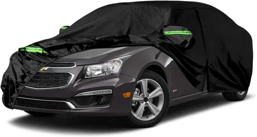 Miniatura 12 de Funda impermeable para auto Compatible con Chevrolet Impala SS/LS/LT 2000-2020, 6 capas de fundas para auto para todo tipo de clima con cremallera