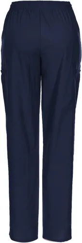 Miniatura 4 de Minty Mint Conjunto de uniforme médico sólido para mujer, suave, cómodo, transpirable, grosor moderado, conjunto de camisa y pantalones cargo