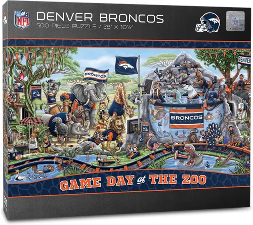 Miniatura 22 de YouTheFan - Rompecabezas NFL Game Day at The Zoo, 500 piezas