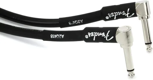 Miniatura 13 de Fender Cable de instrumento de serie Professional, cable de guitarra de 10 pies, listo para escenario con diseño antitorceduras, negro