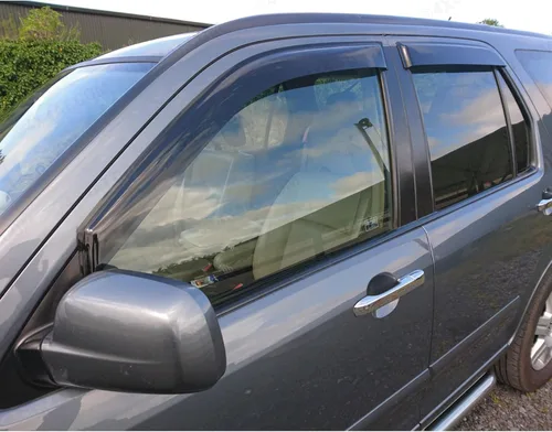 Miniatura 4 de IKON MOTORSPORTS - Visera de ventana compatible con Honda CRV SUV 2002-2006, estilo delgado, acrílico, humo, lluvia, protección contra el viento